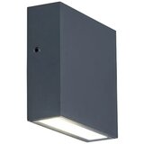 LUTEC LED zunanja stenska svetilka Gemini XF (9,5 W, 3,8 x 11 x 11 cm, 750 lm, nevtralno bela svetloba, antracit) | Shoptok.si