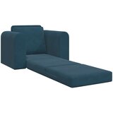 Krevet na razvlačenje Plava 98 x 71 x 83 cm Baršun | Eponuda.ba