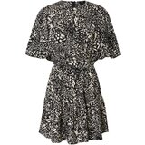 AX Paris Obleka črna / bela | Shoptok.si