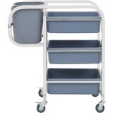 Furnova Kuhinjski voziček s plastičnimi posodami 82x43,5x93 cm, (21951327) | Shoptok.si