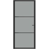  Unutarnja vrata 93 x 201,5 cm crna od ESG stakla i aluminija | Eponuda.ba