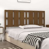 vidaXL uzglavlje za krevet boja meda 185,5x4x100 cm masivna borovina | shoptok.hr