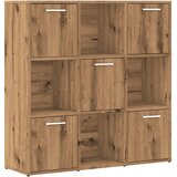 vidaXL Knjižna polica Artisan hrast 90x28x90 cm izrađeno drvo - Hrast artisan | shoptok.hr