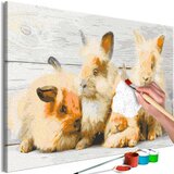  Slika za samostalno slikanje - Four Bunnies 60x40 Cijene