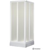 Polyagram Tuš kabina beli ram 80x80x180cm mat polistiren 4mm | Eponuda.com