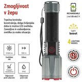  LED Polnilna svetilka kovinska 3000 lm, 5000 mAh | Shoptok.si