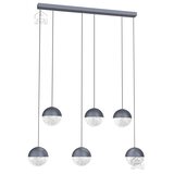 Candellux Viseča stropna svetilka Furni 6x5W LED 4000K Black Cene