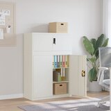 Ormarić za spise bijeli 90x40x130 cm čelični | shoptok.hr