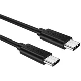 Kabel CC0001 0,5 m (črn) od USB-C do USB-C, (20833829)