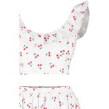 Trendyol Cherry Patterned Frill Detailed Bottom Top Set | Shoptok.si