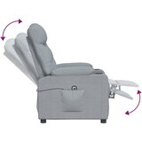  Električni naslonjač od tkanine svjetlosivi | shoptok.hr