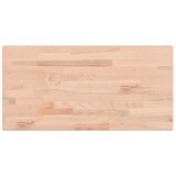 vidaXL Stolna ploča 100x50x1 5 cm pravokutna od masivne bukovine | shoptok.hr