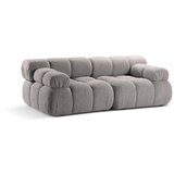 Micadoni Svetlo siva sedežna garnitura iz tkanine bouclé 188 cm Bellis – Home | Shoptok.si