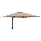  Vrtni suncobran Sivo-smeđa 248,5 x 247,5 x 160 cm | shoptok.hr