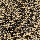  Ručno rađeni tepih od jute crno-smeđi 240 cm | shoptok.hr