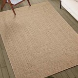 Maison Chic Rug, Preproga Bež 240x240 cm Juta videz Notranje in zunanje, (22122770) Cene