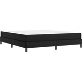  Krevetna konstrukcija s madracem Crna 180 x 200 cm tkanina | shoptok.hr