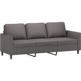  2-dijelni set sofa s jastucima sivi od umjetne kože | shoptok.hr