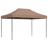 Šator za zabave Smeđa 279 x 410 x 315 cm Oxford tkanina | shoptok.hr