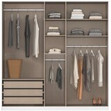 Mömax Omara Za Oblačila Safari, Hrast, Barva Šampanjca, 226cm | Shoptok.si