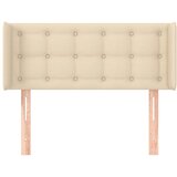  Uzglavlje s ušima krem 103x16x78/88 cm od tkanine | Eponuda.ba