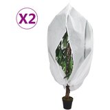 vidaXL Navlake za biljke od flisa s patentom 2 kom 70 g/m² 1 55x1 55 m Cijene