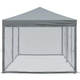 vidaXL zložljiv vrtni šotor s stranicami antracit 3x6 m | Shoptok.si
