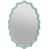 STENSKO OGLEDALO, 80/120/4,5 cm steklo, leseni material