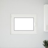  Prozor za podrum RISOR 80 x 70 cm PVC i staklo Antracit | shoptok.hr