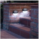 Garden of Eden stenska solarna svetilka s hladno belo led diodo črna 11 x 11 x 4 cm | Shoptok.si