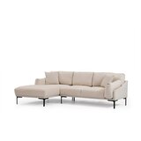 Atelier Del Sofa Svijetlo bež kutna garnitura Leo, desni kut | Shoptok.si