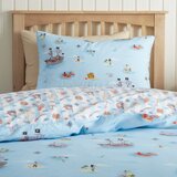 Belle & Boo Plava pamučna dječja posteljina za krevet za jednu osobu 135x200 cm Pirates – | shoptok.hr