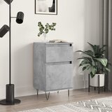 vidaXL Komoda betonsko siva 40x35x70 cm inženirski les Cene