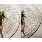 Elle Decoration Smeđi/krem okrugao vanjski tepih ø 140 cm Gemini – | shoptok.hr