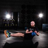  Knv kettlebell od lijevanog željeza 4 kg hms (plava) | shoptok.hr