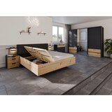 Premium Living Postelja Karpo, Siva, Barva Hrasta, 180x200 | Shoptok.si