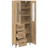 Highboard 2 kom. Umjetnički hrast 69,5 x 34 x 180 cm | shoptok.hr