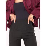 RUE PARIS Trousers-IT-SP-FL9068.96-black | Shoptok.si