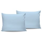 Light blue blue pillowcase set (2 pieces) Cene