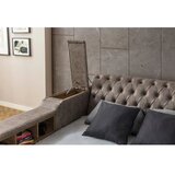 Hanah home bračni krevet dorwell smart brown | Eponuda.com
