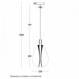 Luna 266 VISILICA 4W 3000K MESING Cene