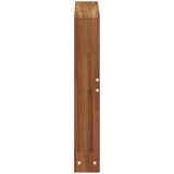  Nasloni za ruke 2 pcs Smeđa 58.5 x 10 x 61 cm Konstruirano drvo | shoptok.hr