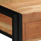  Konzolna stolica Smeđa 120 x 33 x 75 cm Čvrsto drvo akacije | Eponuda.com