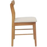  Stolac za blagovanje 2 pcs Prirodna i svijetla | shoptok.hr