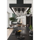 CIARKO DESIGN otočna napa MINIMAL 2 CRNA 120 cm | shoptok.hr