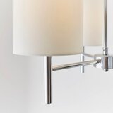  Endon 56642 - Luster na stalku BRIO 3xE14/40W/230V sjajni hrom/bela | Eponuda.com