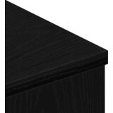 TV ormar s ladicama Crni hrast 80x34x30 cm Konstruirano drvo | shoptok.hr