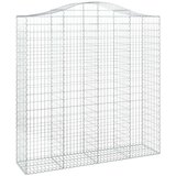  Lučne gabionske košare 3 kom 200x50x200/220cm pocinčano željezo | shoptok.hr
