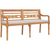  Klupa Batavia s jastukom 150 cm od masivne tikovine | Eponuda.com