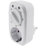 megaM Šuko adapter z odštevalnim časovnikom (countdown timer) in senzorjem mraka 16A 3600W IP20 | Shoptok.si